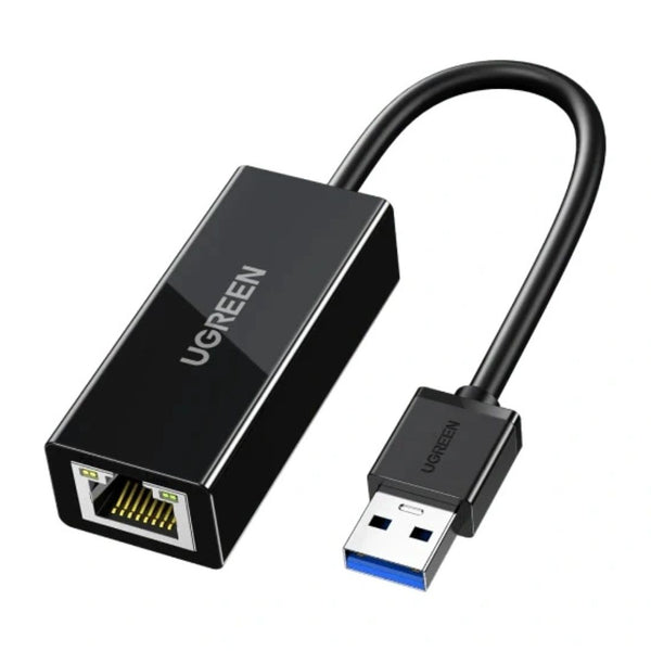 Adaptador USB 3.0 a Ethernet Gigabit UGREEN CR111 1000Mbps RJ45 Plug and Play