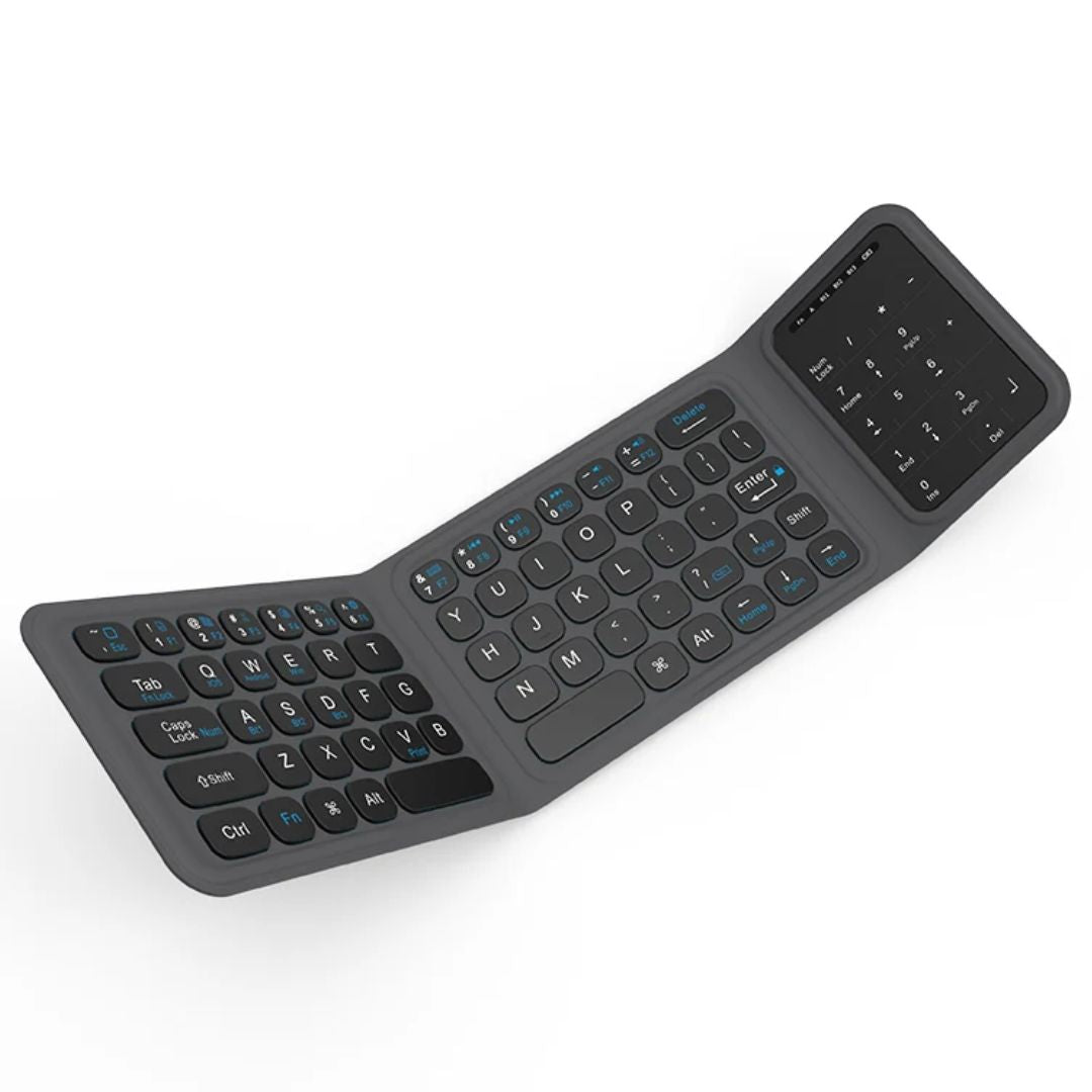 Teclado Plegable WIWU FMK-05 Bluetooth con Touchpad Numérico