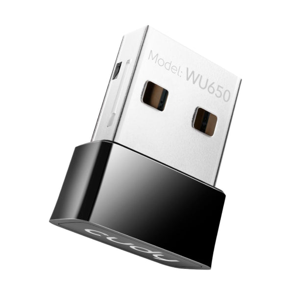 Adaptador USB WiFi Nano Cudy WU650 AC650 Dual Band para PC