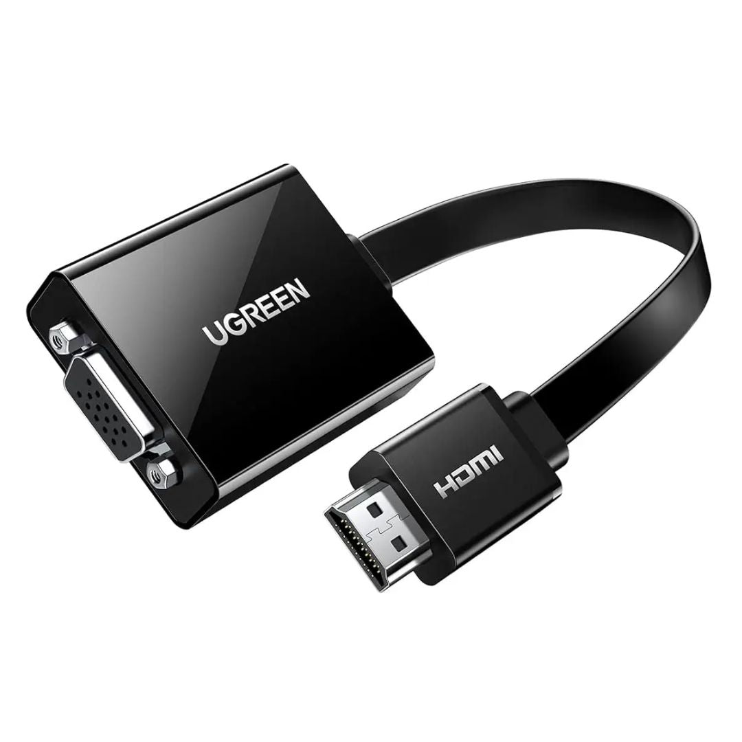 Adaptador HDMI a VGA UGREEN MM103 con Audio 3.5 mm Full HD 1080p