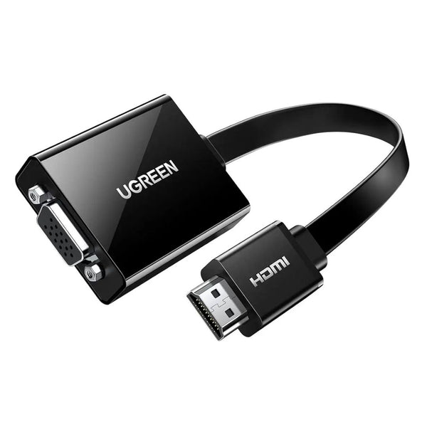 Adaptador HDMI a VGA UGREEN MM103 con Audio 3.5 mm Full HD 1080p