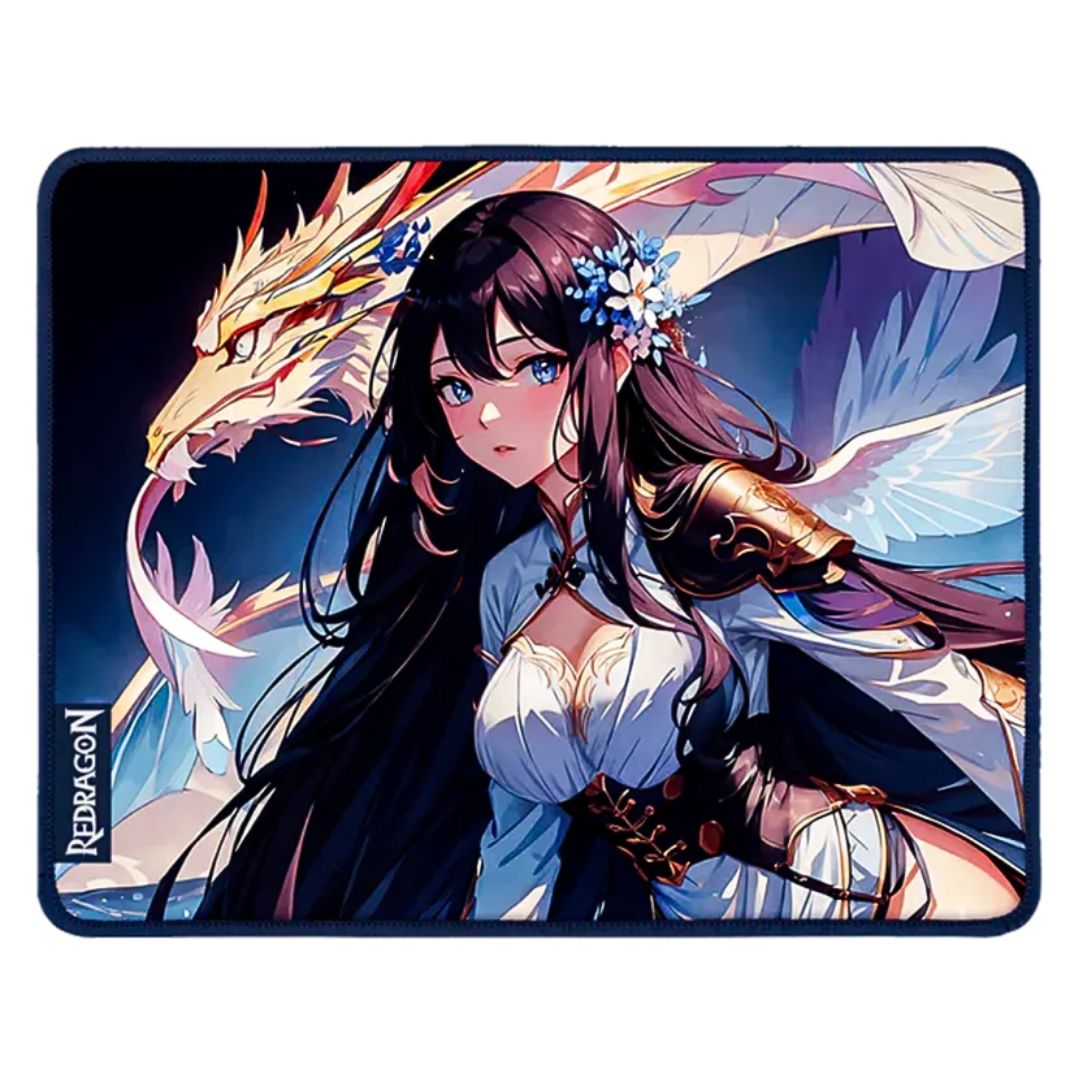 Mousepad Gamer Redragon AK1 S Diseño Anime 33 x 26 cm Antideslizante Impermeable