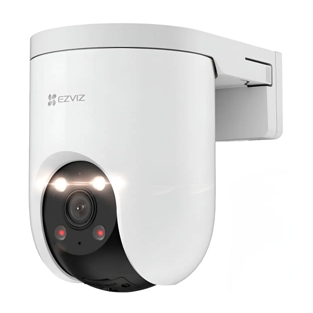 Cámara de Seguridad WiFi Exterior EZVIZ H8c 2K PTZ Seguimiento IA y Visión Nocturna Color