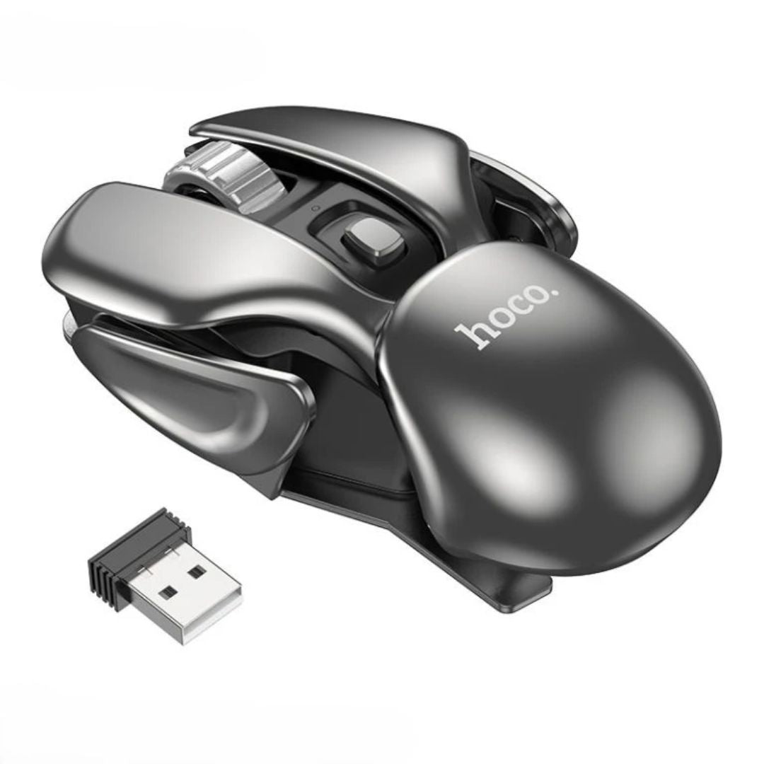 Mouse Gamer Inalámbrico Hoco DI43 Robot 2.4G 1600 DPI Recargable Silencioso
