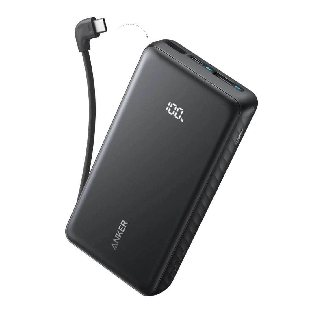 Power Bank Anker Zolo 20000mAh 22.5W Cable USB-C Integrado