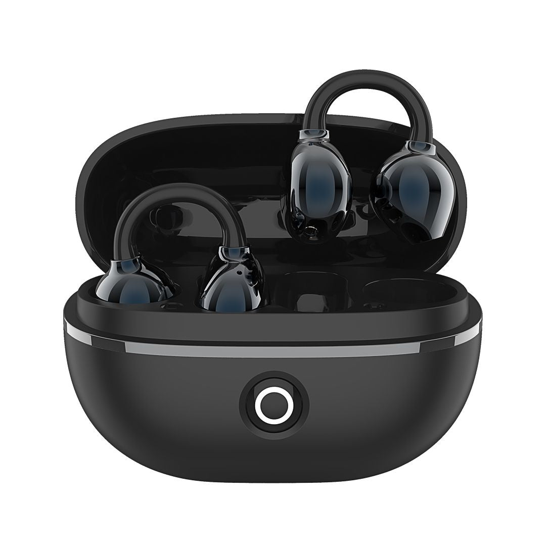 Audífonos Bluetooth Inalámbricos con Clip para Oreja TWS Estuche de Carga Miccell VQ-BH106