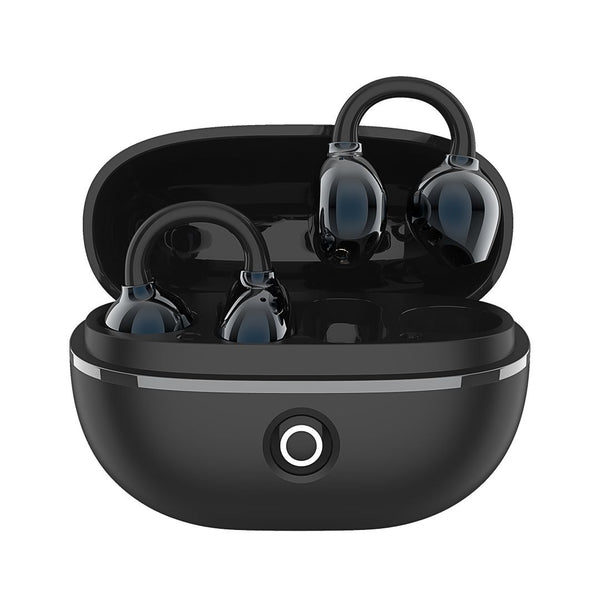 Audífonos Bluetooth Inalámbricos con Clip para Oreja TWS Estuche de Carga Miccell VQ-BH106