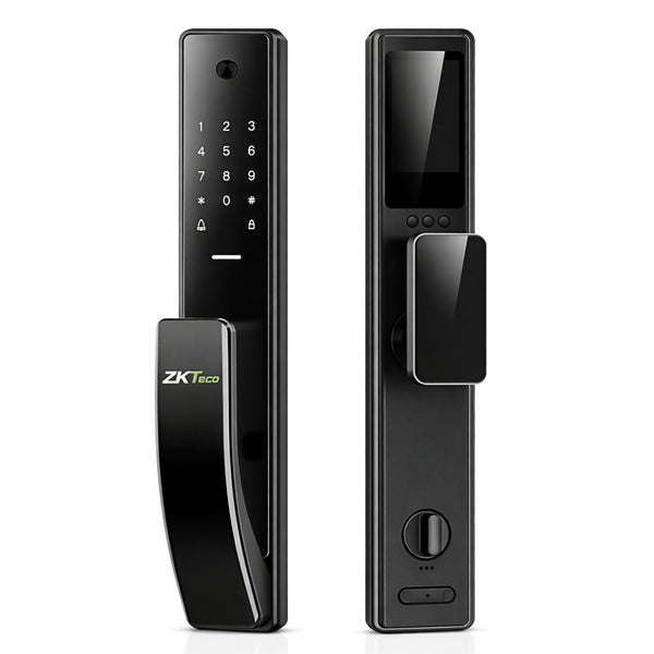 Cerradura Inteligente WiFi para Puerta ZKTeco TL800 con Huella Tarjeta Cámara y Pantalla