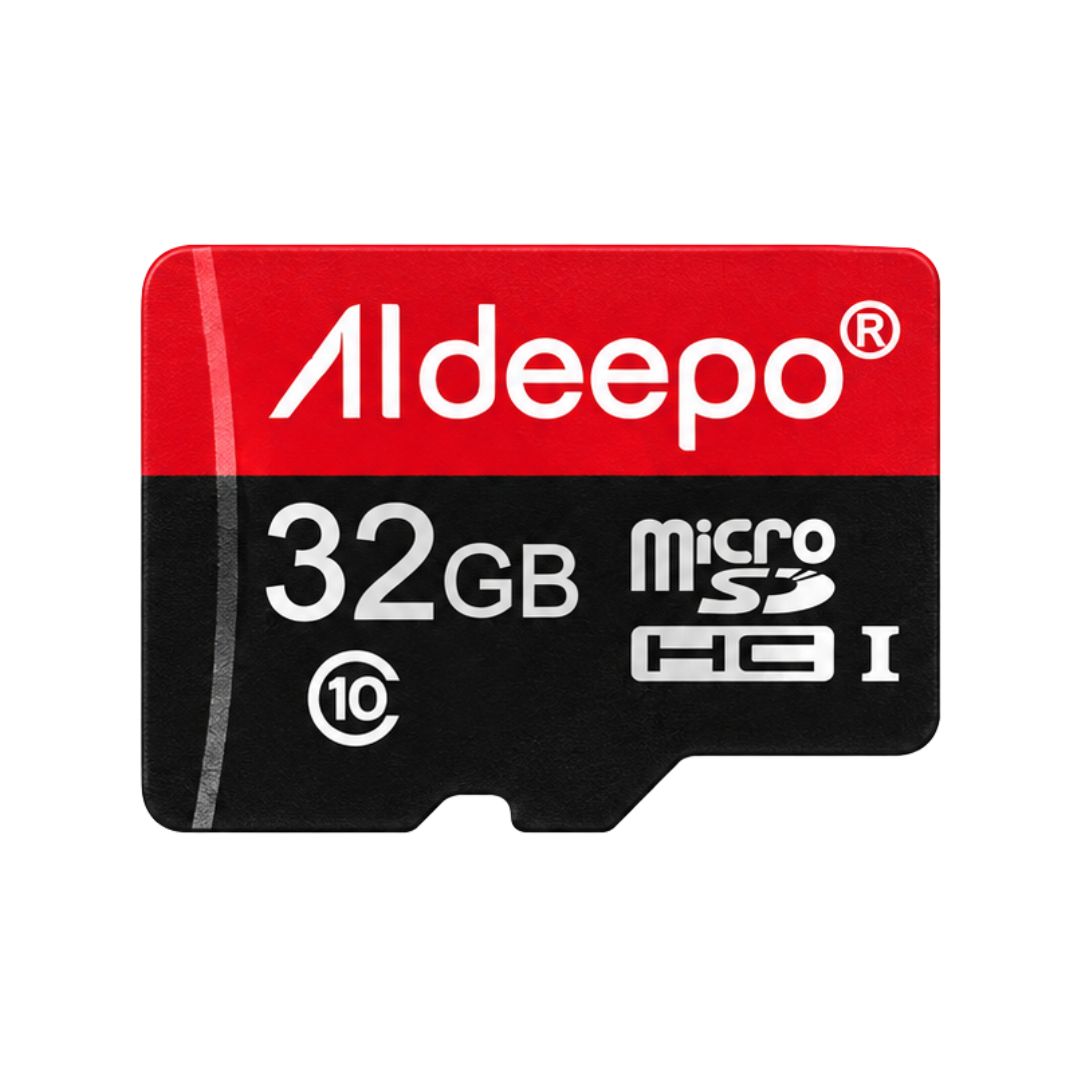 Memoria MicroSD Aldeepo 32GB Clase 10 con Adaptador SD