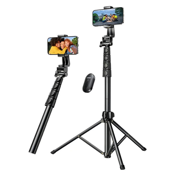 Trípode Selfie UGREEN LP680 de 1.8 m con Control Bluetooth para Celular y Streaming