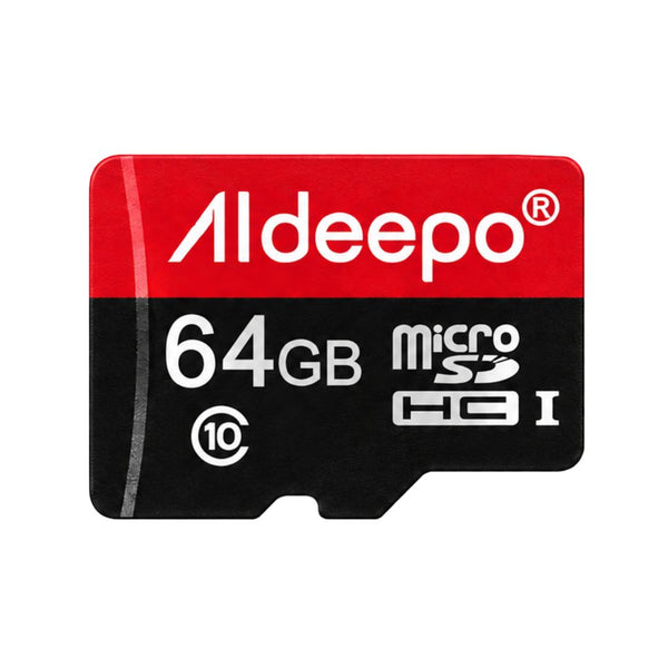 Memoria MicroSD Aldeepo 64GB Clase 10 con Adaptador SD