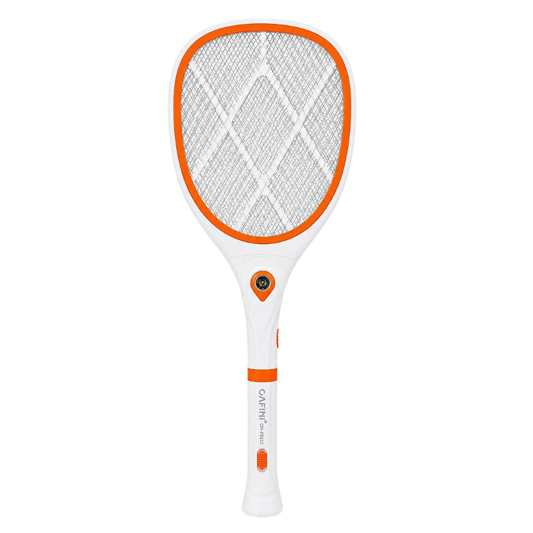 Raqueta Eléctrica Mata Mosquitos Cafini CN-P9212 Recargable con Linterna LED