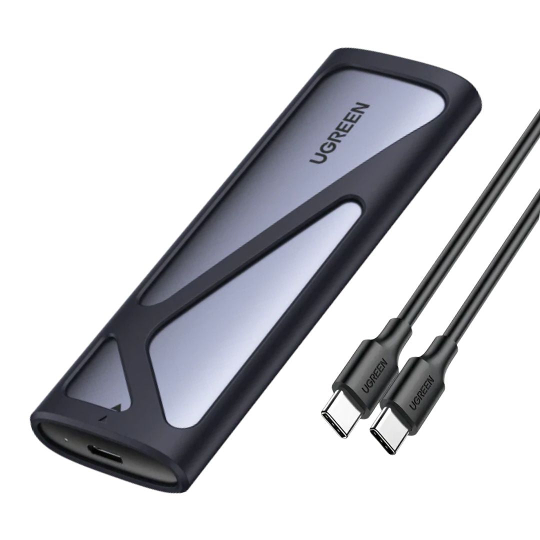 Carcasa UGREEN CM400 para SSD NVMe M.2 USB-C 10Gbps Aluminio