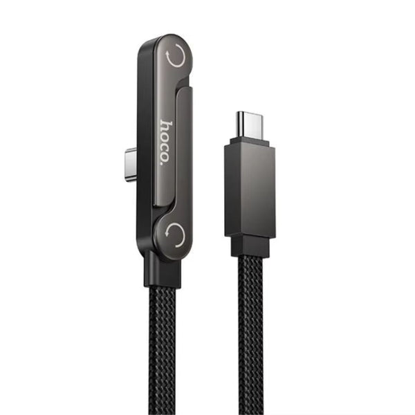 Cable Tipo C a Tipo C Hoco U150 60W con Carga Rápida y Soporte para Celular