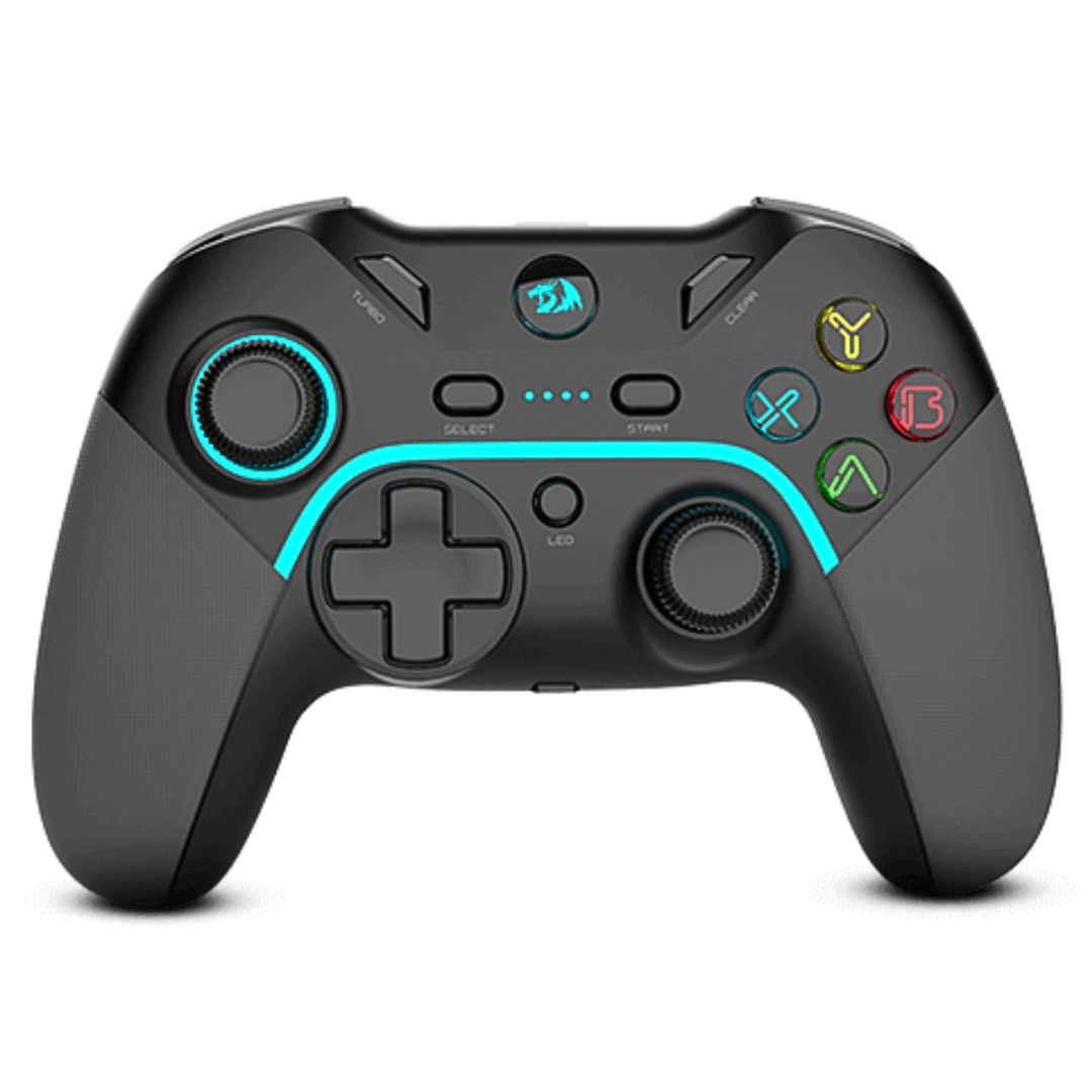 Mando Inalámbrico Redragon G808 Pro V1 para Switch PC PS3 2.4G USB con Turbo y Macros