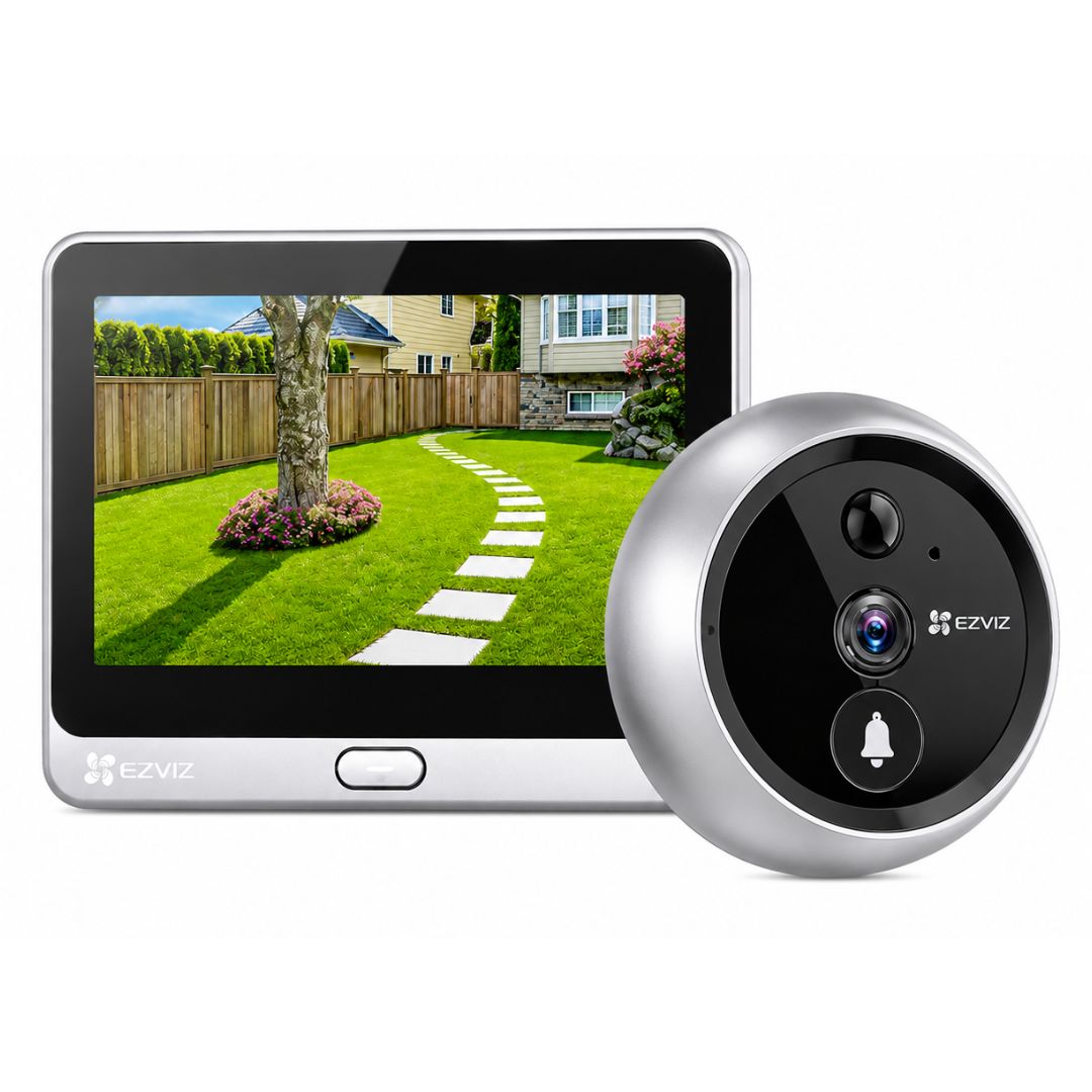 Videoportero Inteligente WiFi EZVIZ DP2 con Pantalla 4.3" y Cámara 1080P