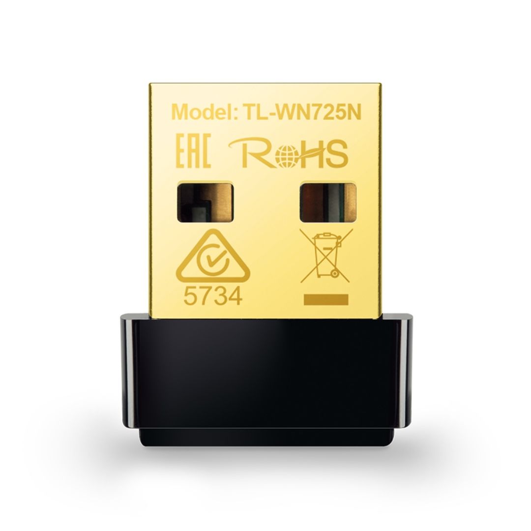 Adaptador WiFi USB TP-Link TL-WN725N Nano 150Mbps PC Laptop
