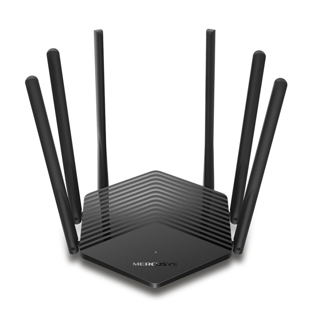 Router WiFi AC1900 Doble Banda Gigabit Mercusys MR50G 1900Mbps 6 Antenas