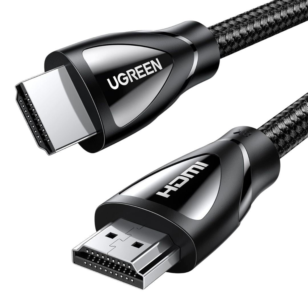 Cable HDMI UGREEN HD140 5m 8K 60Hz 4K 120Hz HDMI 2.1 48Gbps para TV PS5 y Proyector