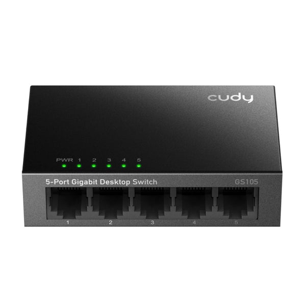 Switch de Red Gigabit Ethernet Cudy GS105 5 Puertos Metálico