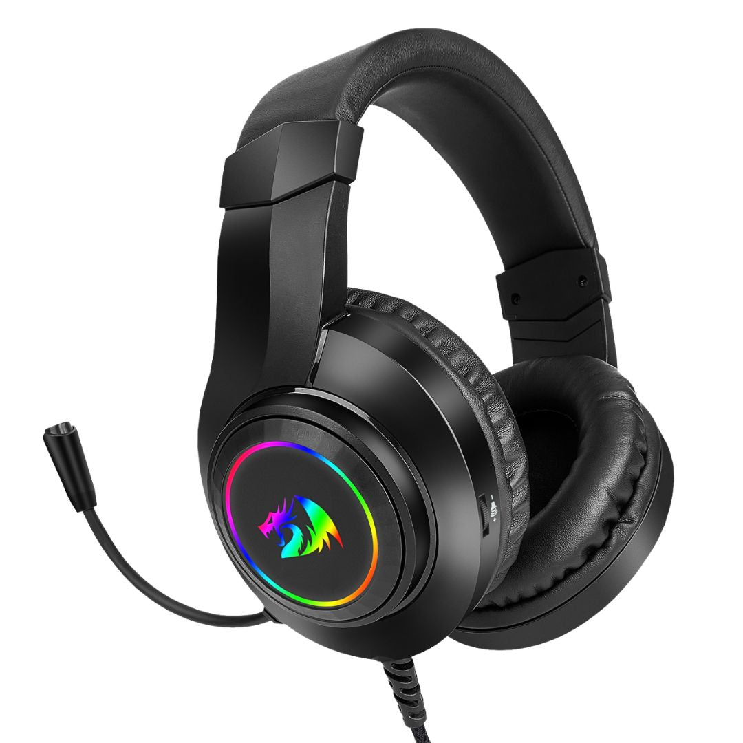 Audífonos Gamer Redragon H260RGB Hylas con Micrófono RGB Sonido Estéreo 50mm
