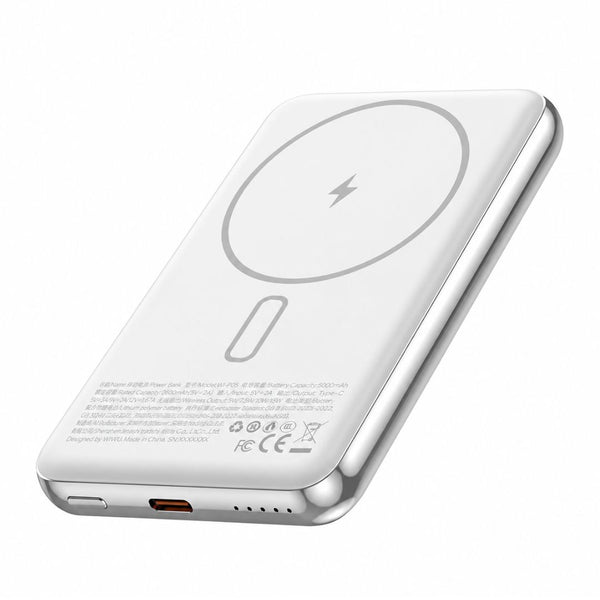 Power Bank Magnético WIWU Wi-P089 10000mAh 15W PD 20W