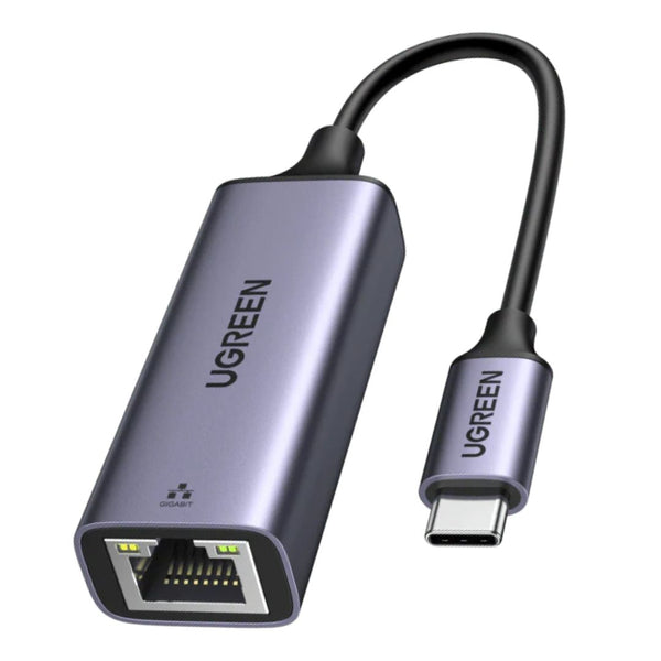 Adaptador USB-C a Ethernet UGREEN Gigabit 1000Mbps RJ45 para MacBook y Laptop CM199