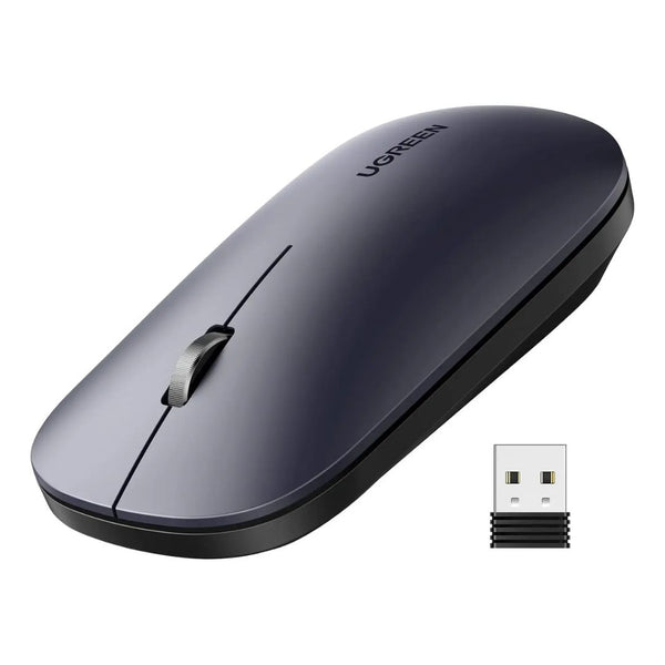 Mouse Inalámbrico UGREEN MU001 2.4GHz 4000 DPI Silencioso