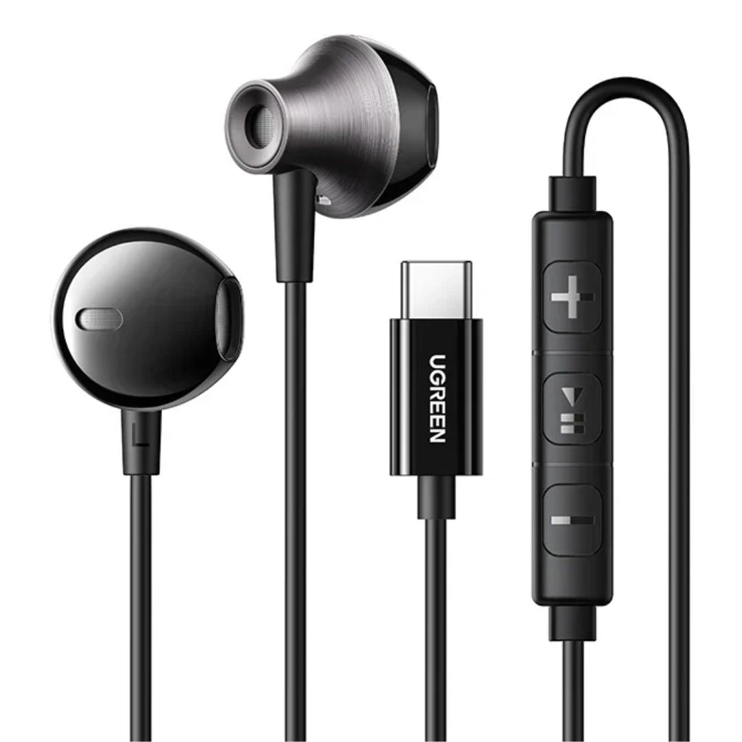Audífonos USB-C UGREEN EP106 con Micrófono Control de Volumen y Cable 1.2 m
