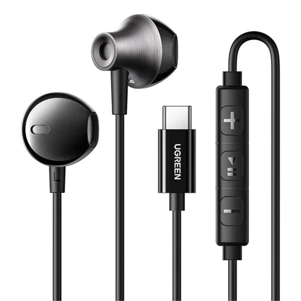 Audífonos USB-C UGREEN EP106 con Micrófono Control de Volumen y Cable 1.2 m