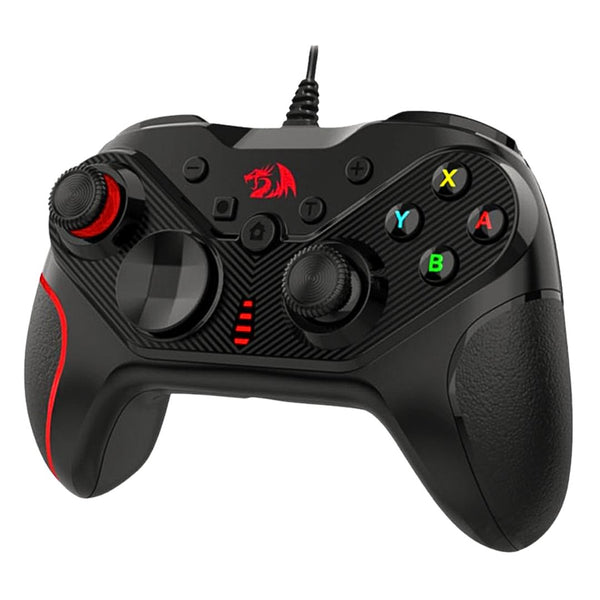 Mando con Cable Redragon Rift G710 para PC Switch y PS3 USB con Vibración y Turbo