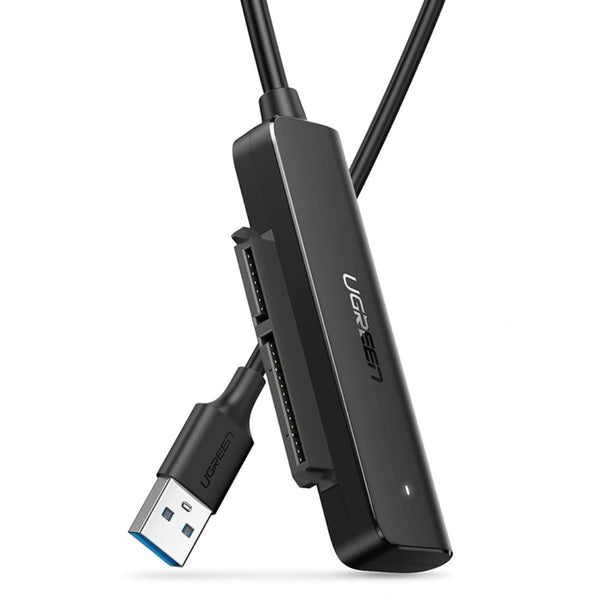 Adaptador USB 3.0 a SATA UGREEN CM321 para HDD SSD 2.5" con UASP 5Gbps