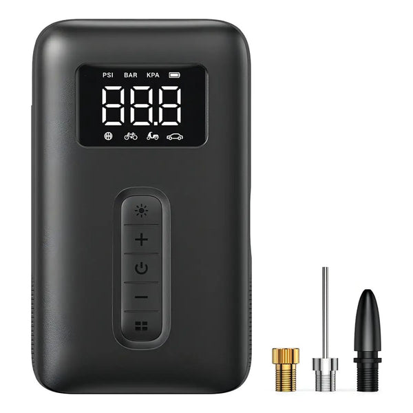 Inflador de Llantas Portátil UGREEN CD259 150 PSI Recargable con Pantalla Digital y Luz LED