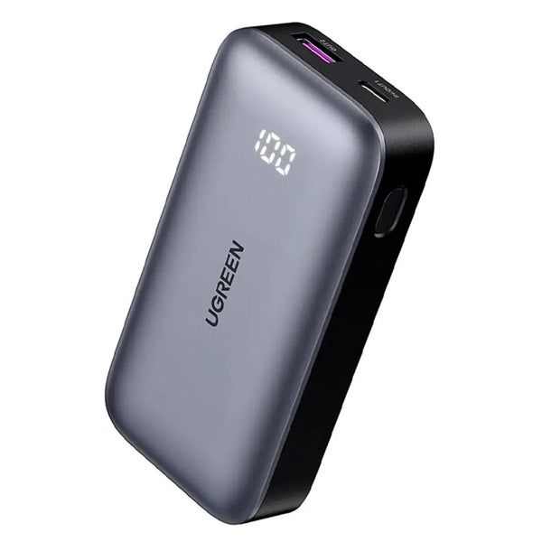 Power Bank UGREEN Nexode PB502 10000 mAh Carga Rápida 30W PD USB-C con Pantalla TFT