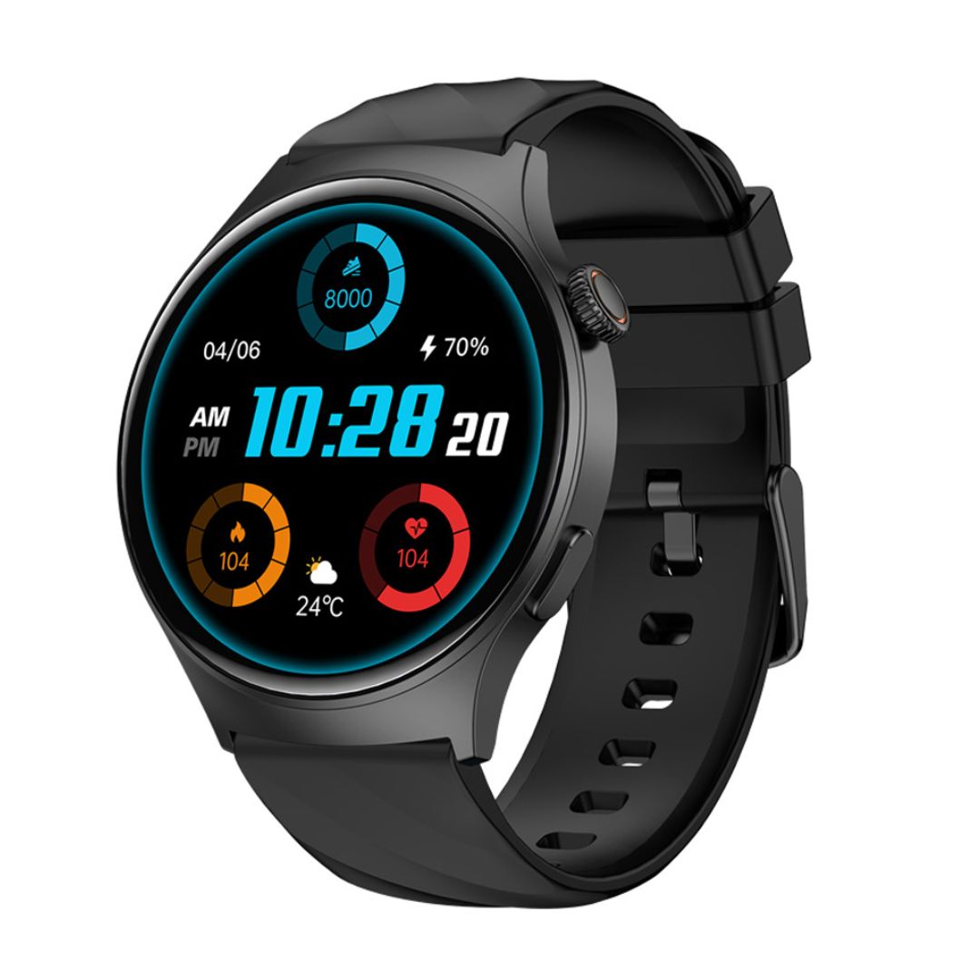 Smartwatch AMOLED 1.43" Llamadas Bluetooth Monitoreo de Salud IP68 Miccell VQ-SM03