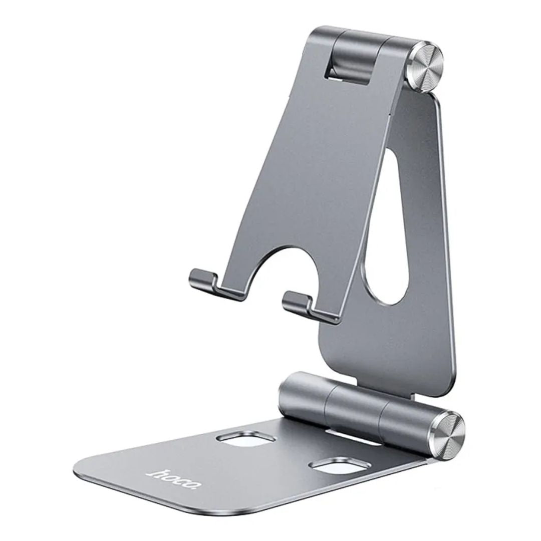 Soporte para Celular Hoco DH05 de Aluminio Plegable con Ajuste 270° para Escritorio