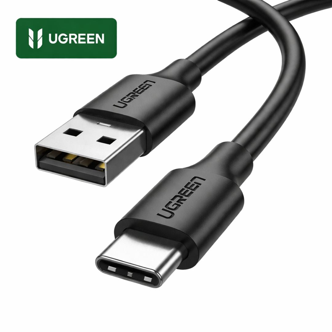 Cable USB-A a USB-C UGREEN 1 Metro 3A Carga Rápida QC 3.0 Nylon Reforzado 480Mbps US287