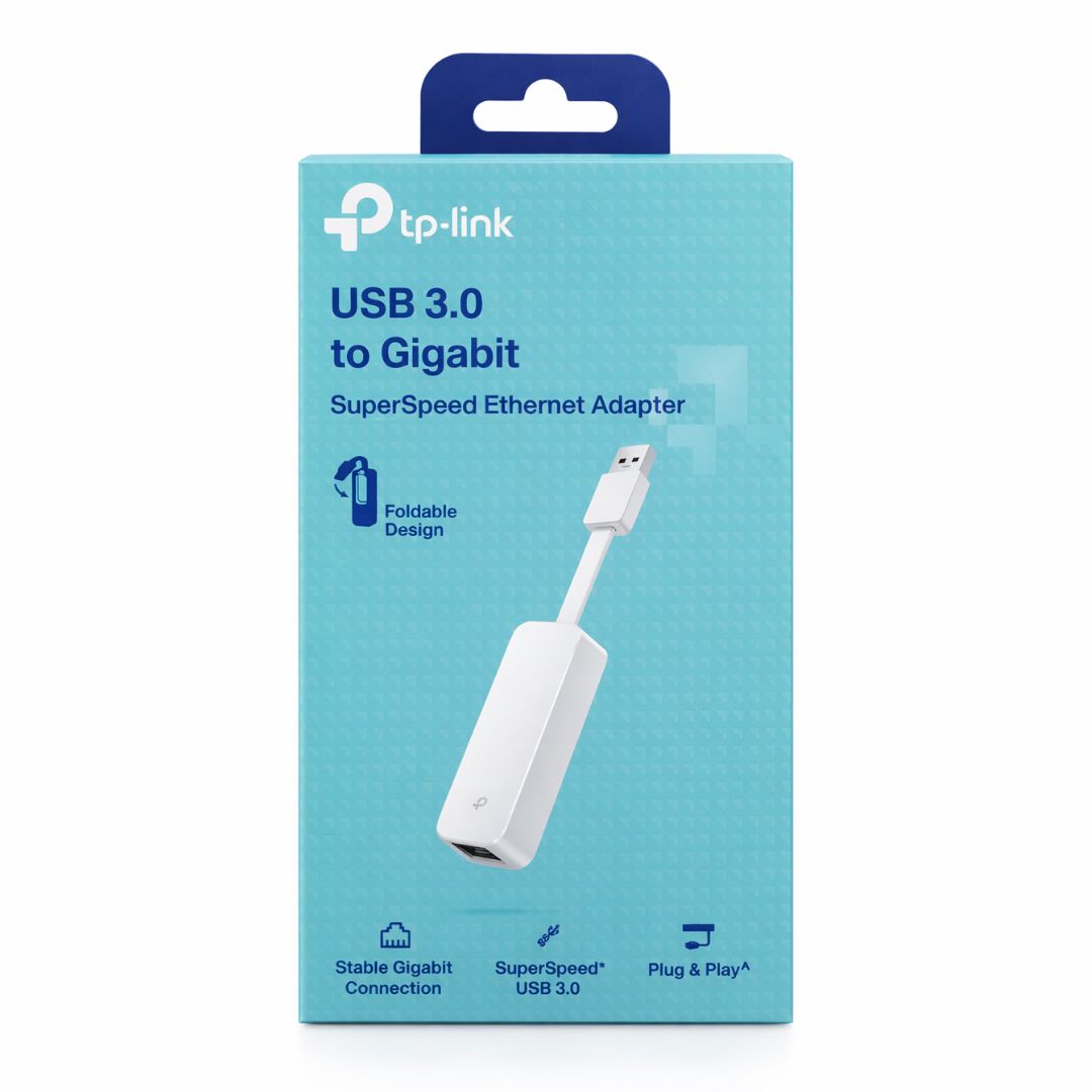 Adaptador USB 3.0 a Ethernet Gigabit TP-Link UE300 Red RJ45 Plug & Play