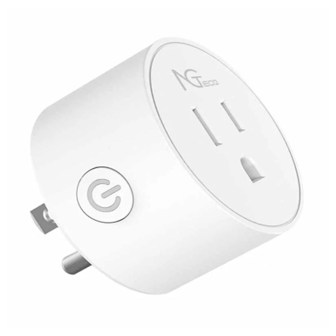 Enchufe Inteligente WiFi NGTeco NG-P100 con Control por App Alexa y Google Assistant