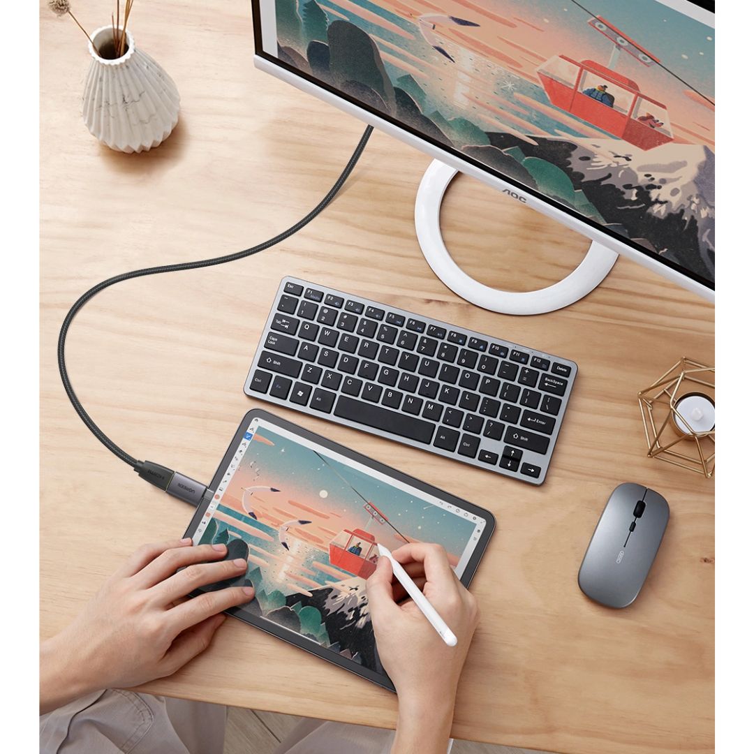 Adaptador USB-C a HDMI UGREEN US320 4K 60Hz para Laptop MacBook iPad y Celular