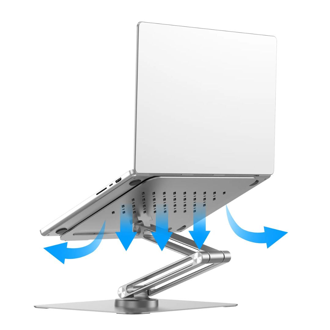 Soporte para Laptop WIWU S801 Giratorio 360° Ajustable hasta 17.3"