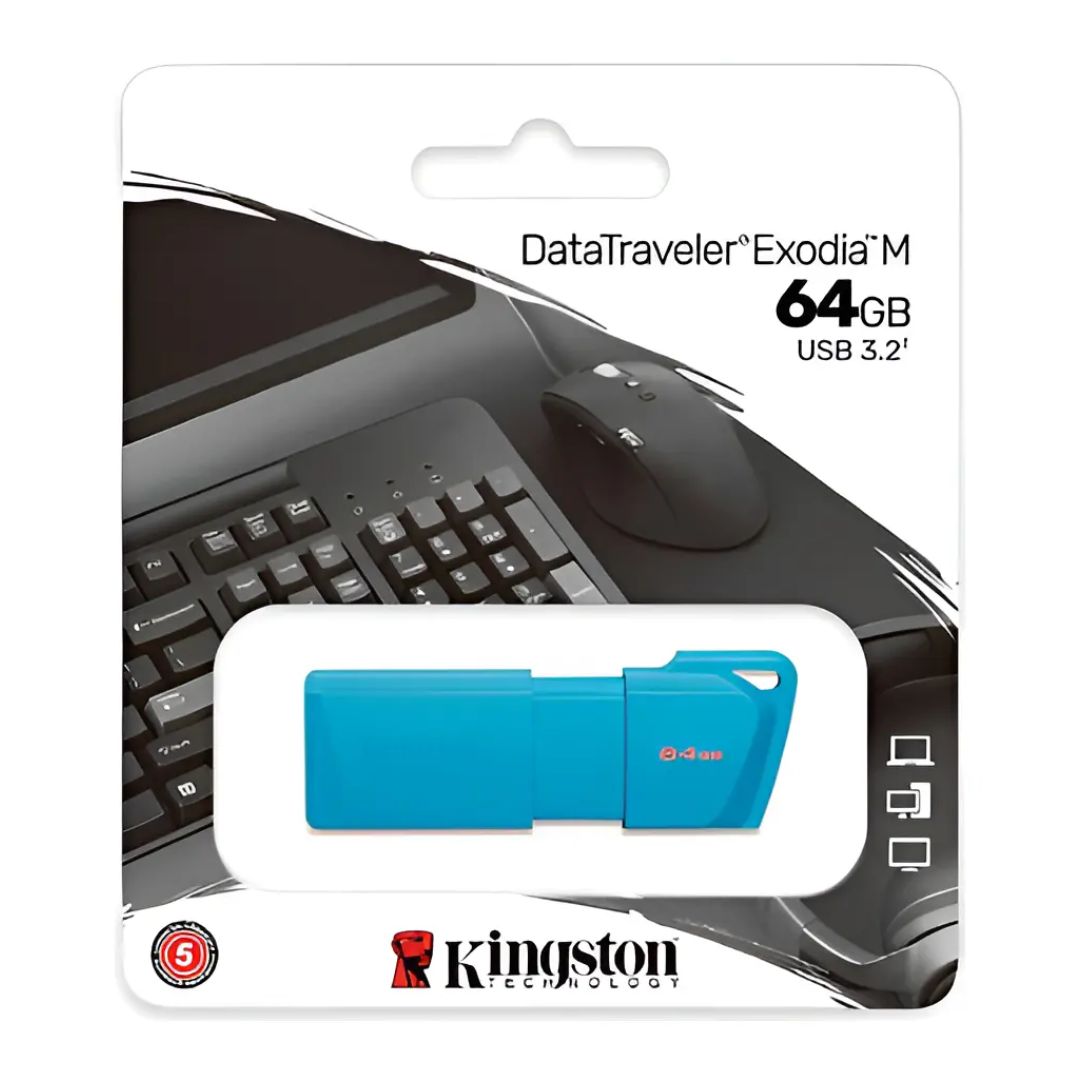 Memoria USB 64GB Kingston DataTraveler Exodia M USB 3.2 Gen 1