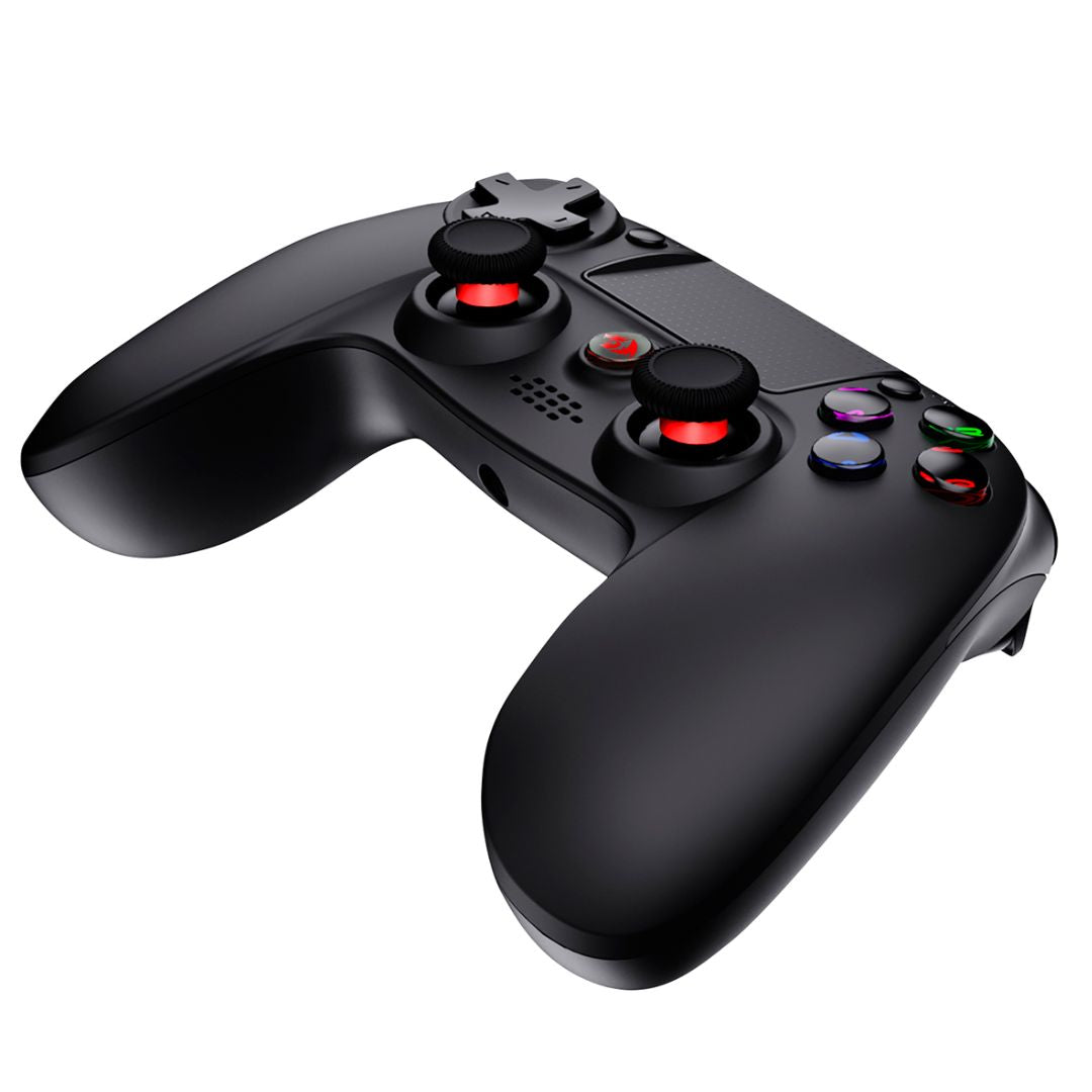 Mando Inalámbrico Redragon Juno G818 para PS4 PS3 PC Bluetooth con Vibración y Panel Táctil