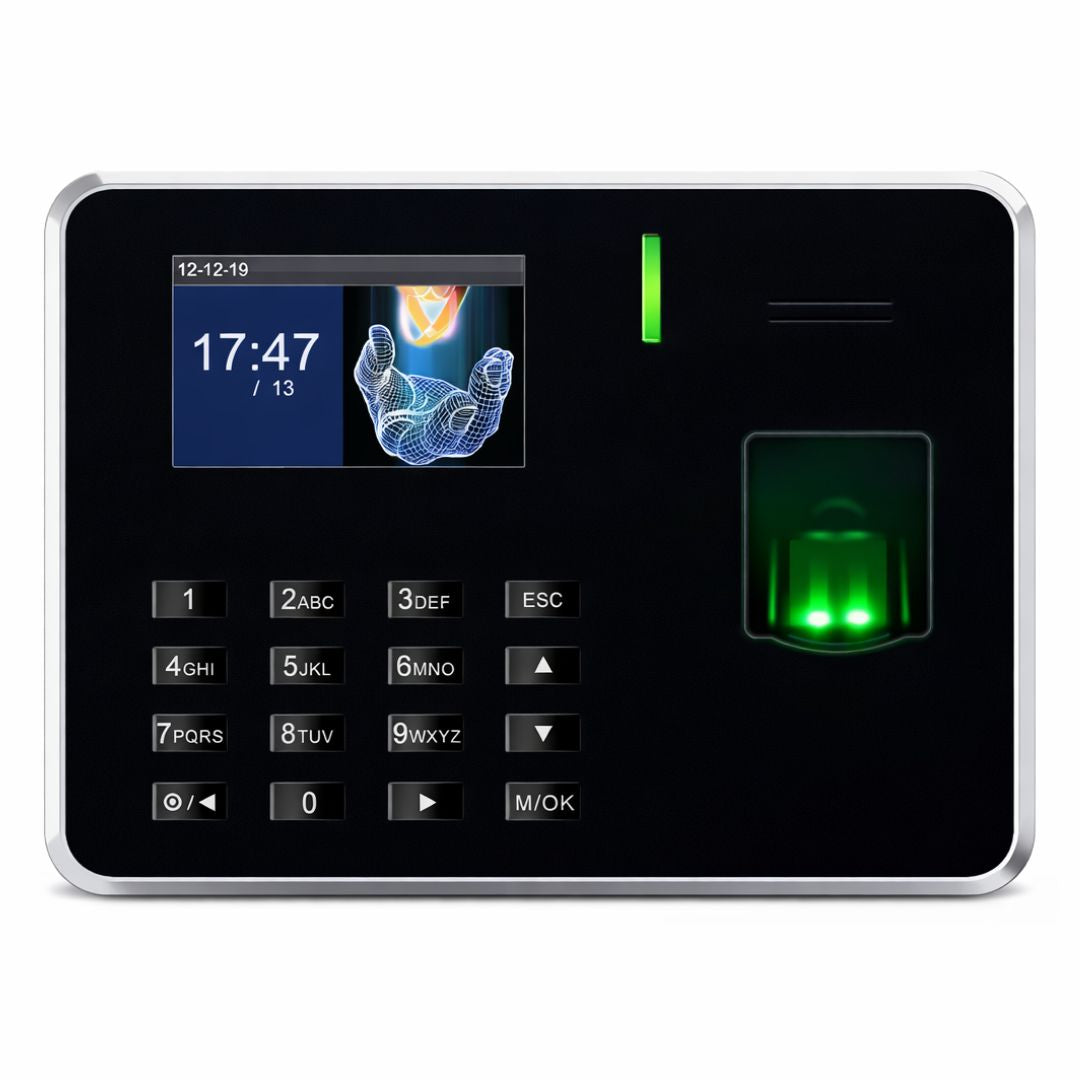 Reloj Biométrico ZKTeco K50 para Control de Asistencia con Huella Digital y Tarjeta RFID