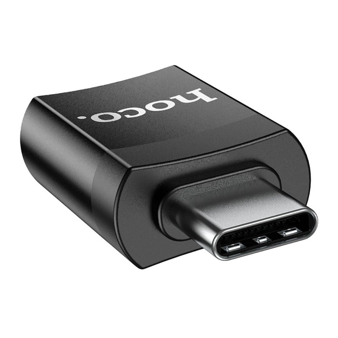 Adaptador OTG USB-C a USB-A 3.0 Hoco UA17 para Celular y Laptop
