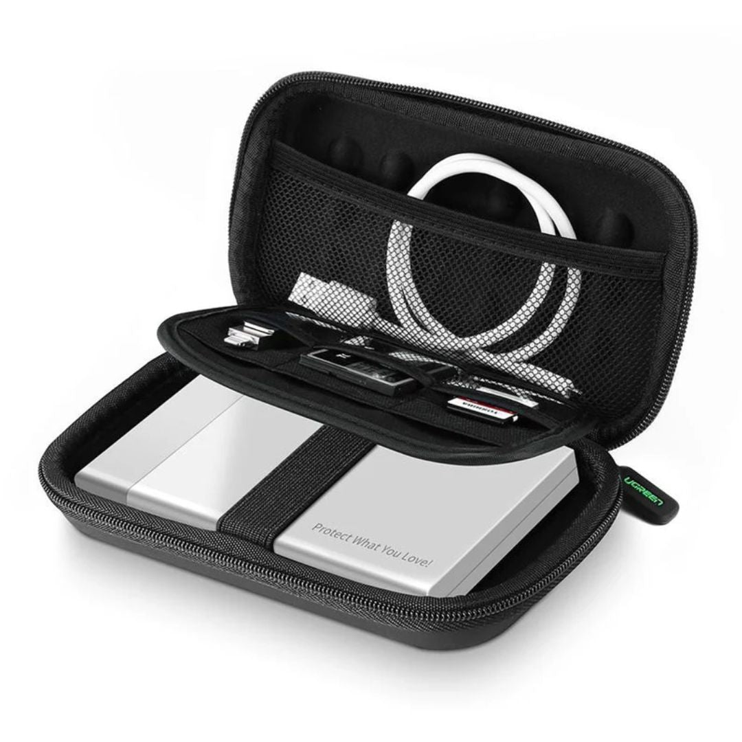 Estuche Protector UGREEN LP128 para Disco Duro Externo SSD 2.5” y Accesorios