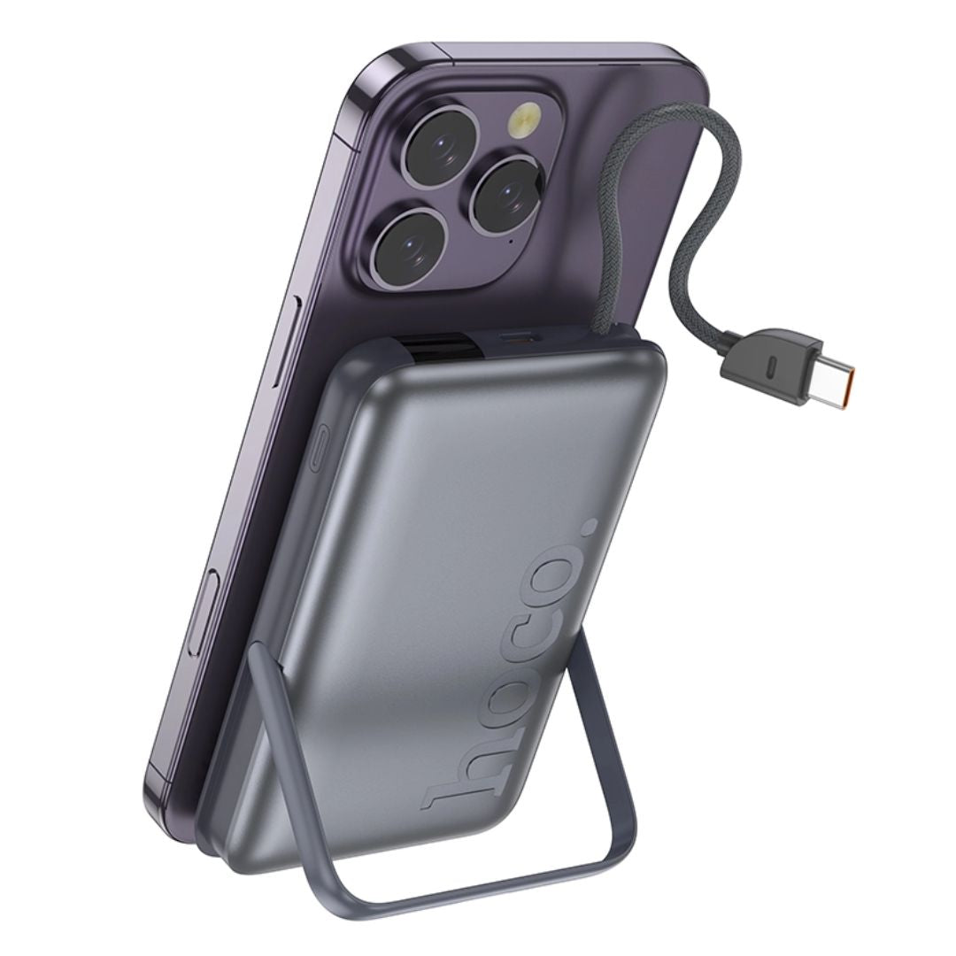 Power Bank Magnético Hoco Q43 10000mAh PD20W para iPhone y Apple Watch