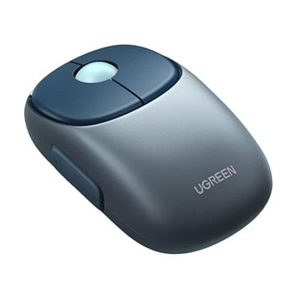 Mouse Inalámbrico UGREEN MU102 FUN+ Bluetooth 2.4G Recargable 4000 DPI Azul