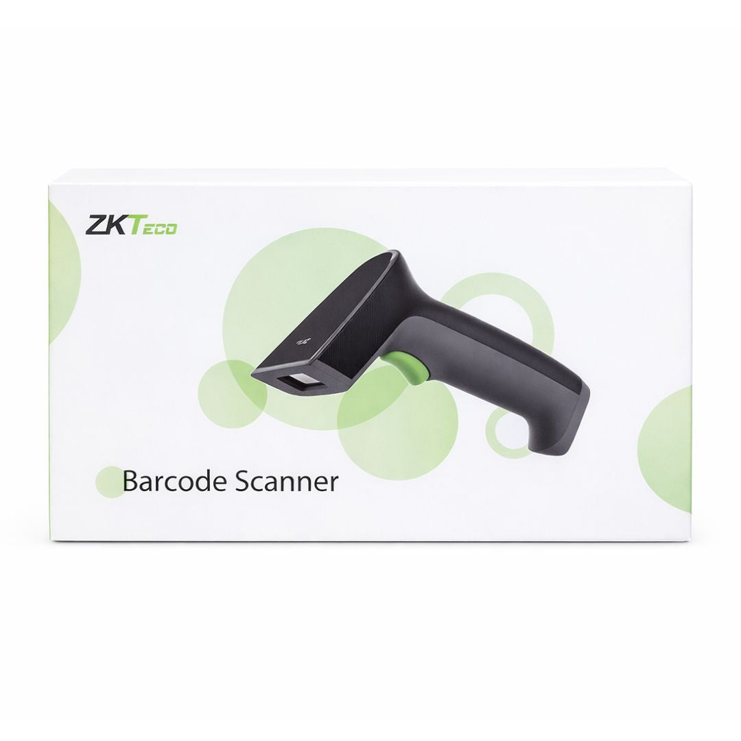 Escáner de Código de Barras Inalámbrico ZKTeco ZKB202S 1D 2D 2.4GHz Recargable