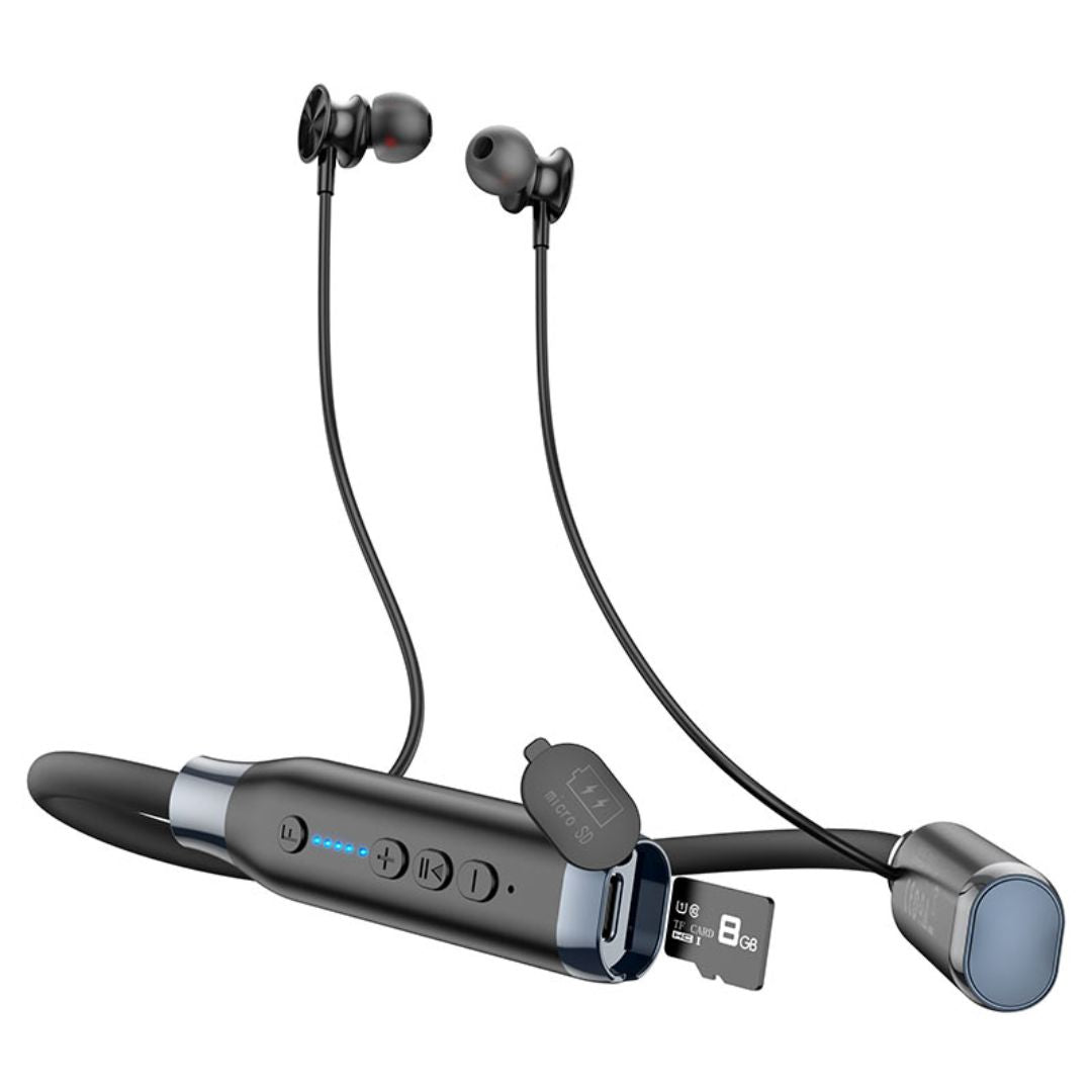 Audífonos Bluetooth de Cuello Hoco ES62 120 Horas con TF y Micrófono